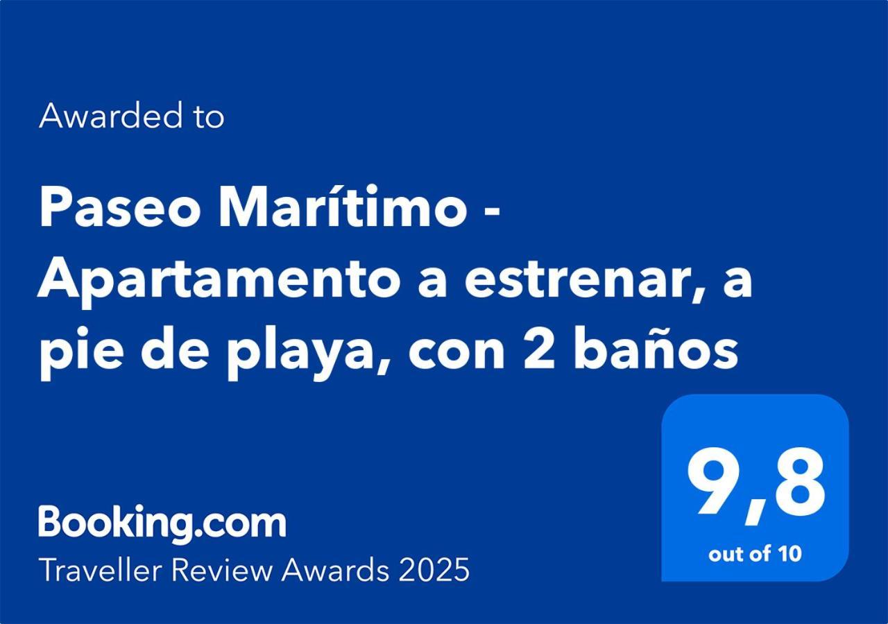 Paseo Maritimo - Apartamento A Estrenar, A Pie De Playa, Con 2 Banos Αλμερία Εξωτερικό φωτογραφία